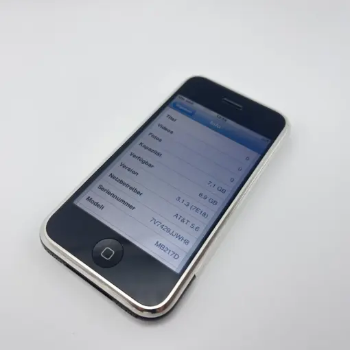 Apple iPhone 2G 8GB MB217D 1. Generation Slim Verpackung – Bild 2