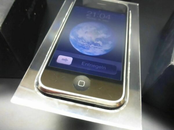iPhone 2G 8GB in ORIGINALVERPACKUNG ERSTAUSGABE 1.Generation gepflegt 1st MB217D - rima-it.de