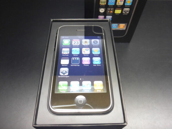 iPhone 3G 8GB schwarz black in OVP Apple RARITÄT gepflegt und sauber - rima-it.de
