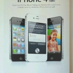 1x APPLE iPhone 4S Werbeschild Reklame Aufsteller Pylon Roll-up Display Banner