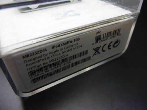 1x Apple iPod Shuffle VERSATEL 2. Generation 1GB silber in OVP MB225ZD/A shuffle – Bild 13