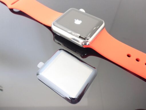 1x Schutzglas 3D gebogen für iWatch 38mm CURVED Tempered Glass Bildschirmschutz – Bild 4