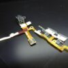 APPLE iPhone 3G black Audio Jack Headphone Power Button Volume Flex Ribbon Cable