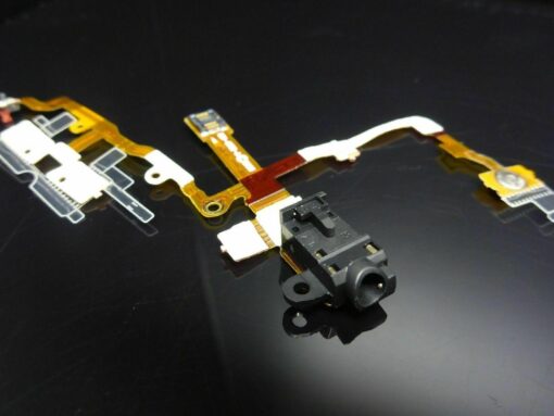 APPLE iPhone 3G black Audio Jack Headphone Power Button Volume Flex Ribbon Cable – Bild 3