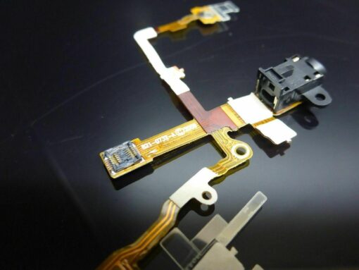 APPLE iPhone 3G black Audio Jack Headphone Power Button Volume Flex Ribbon Cable – Bild 4