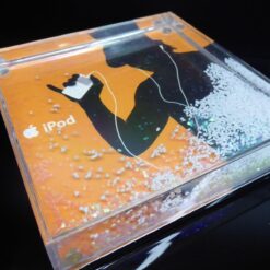 APPLE iPod Briefbeschwerer NEU classic RARITÄT Aufsteller Bild Rahmen