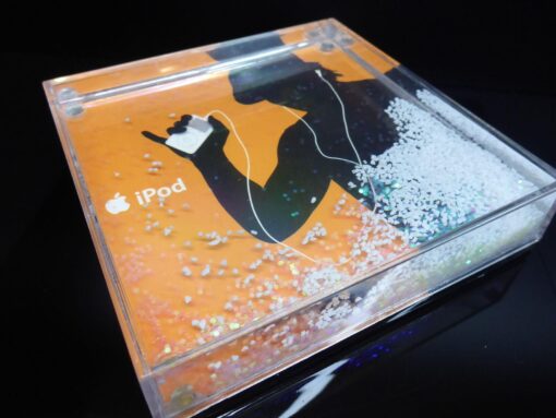 APPLE iPod Briefbeschwerer NEU classic RARITÄT Aufsteller Bild Rahmen – Bild 5
