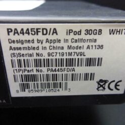 Apple COCA COLA iPod CLASSIC 30GB Limited Edition 5. Generation OVP SELTEN weiß