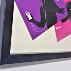 Apple Karten SCHATTENMENSCHEN iPod Plakat Bilder Rahmen Display