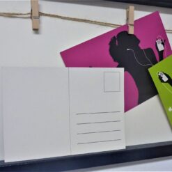 Apple Karten SCHATTENMENSCHEN iPod Plakat Bilder Rahmen Display
