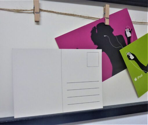 Apple Karten SCHATTENMENSCHEN iPod Plakat Bilder Rahmen Display – Bild 4