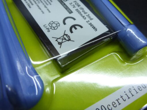 Apple iPod 3. Generation 3.7V 800mAh Batterie Pack Accu 3G 3nd Battery Akku – Bild 5