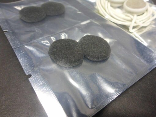 Apple iPod Kopfhörer mit Ohrkissen OVP aus iPod Verpackung 1.Generation Rarität – Bild 5