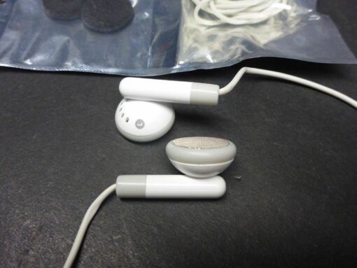 Apple iPod Kopfhörer mit Ohrkissen OVP aus iPod Verpackung 1.Generation Rarität – Bild 6