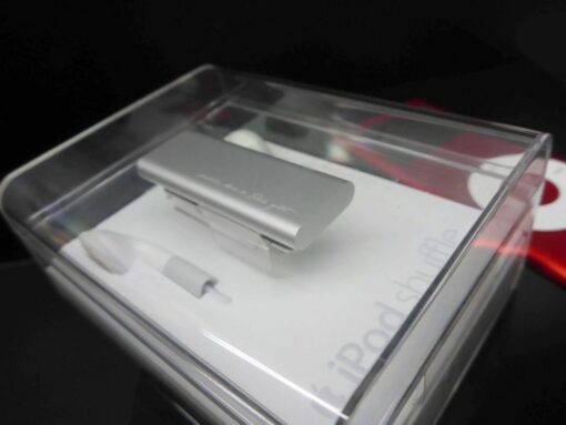 Apple iPod Werbeshuffle 3G   merci, dass es Dich gibt   2GB OVP silber MC306QG/A – Bild 6