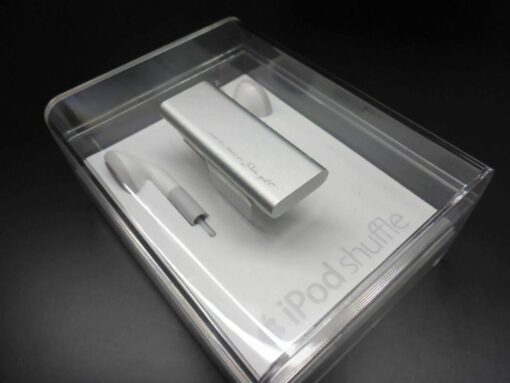 Apple iPod Werbeshuffle 3G   merci, dass es Dich gibt   2GB OVP silber MC306QG/A – Bild 7