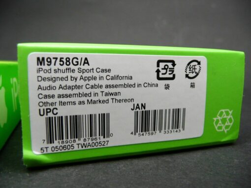 Apple iPod shuffle 1. Generation 512MB komplett in OVP M9724FD/A Doppelset schön – Bild 8
