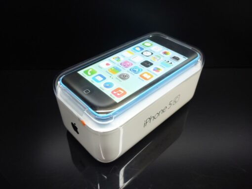 DEMO iPhone 5C 8GB blau originalverschweißt versiegelt OVP 3A215B/A New Sealed – Bild 3