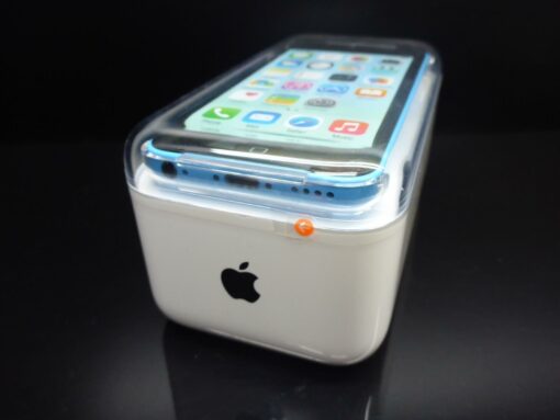 DEMO iPhone 5C 8GB blau originalverschweißt versiegelt OVP 3A215B/A New Sealed – Bild 4