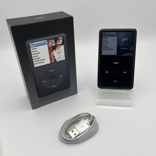 iPod Classic 80GB schwarz, black MB147ZD/A 6. Generation OVP
