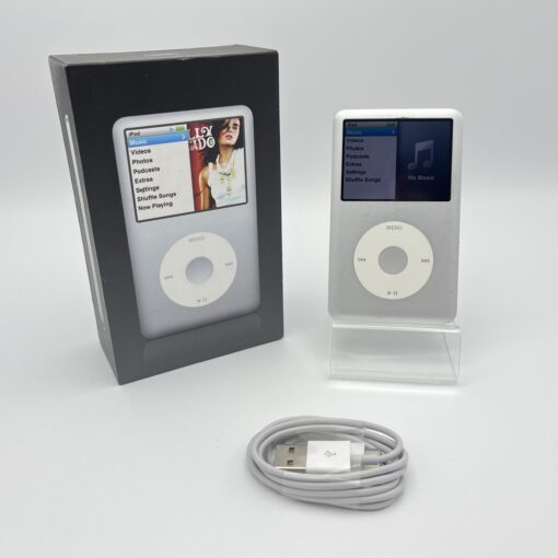 iPod Classic 80GB silber, silver MB029ZD/A 6. Generation OVP