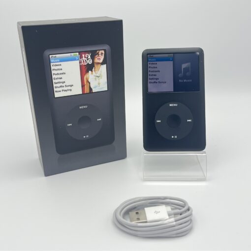 iPod Classic 80GB schwarz, black MB147ZD/A 6. Generation OVP