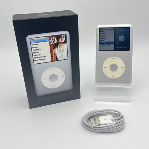 iPod Classic 80GB silber, silver MB029LL/A 6. Generation OVP