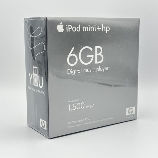 iPod mini + hp 6GB silber, silver PX762AA 6GB 2. Generation Limited Edition NEU NEW