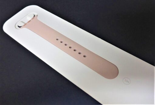 NEU Apple Watch 38mm SPORT M/L Loop einteilig Silicon Armband ROSE Uhrenband