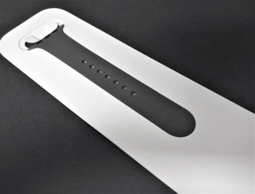 NEU Apple Watch 42mm SPORT S/M Loop einteilig Silicon Armband GRAU Uhrenband