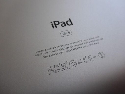 NEU Apple iPad 3 Wi-Fi 16GB Replacement Rear Backcover Housing Rückseite A1416 – Bild 9