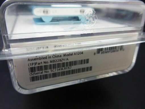 NEU Apple iPod Shuffle 2. Generation 1GB OVP MB226ZY/A TÜRKIS shuffle 2G NEU – Bild 3