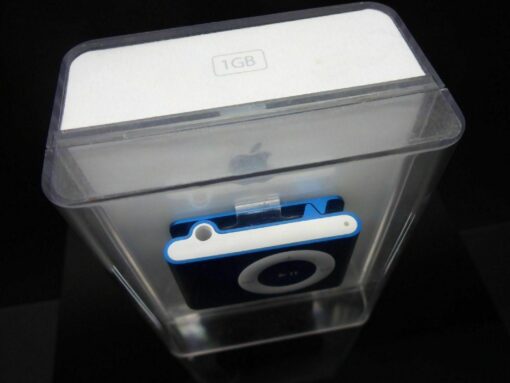 NEU Apple iPod Shuffle 2.Generation 1GB OVP blau MB813ZD/A 2G new sealed Factory – Bild 3