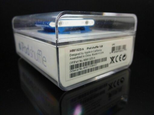 NEU Apple iPod Shuffle 2.Generation 1GB OVP blau MB813ZD/A 2G new sealed Factory – Bild 6