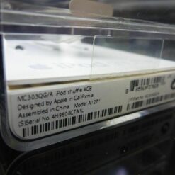 NEU Apple iPod Shuffle 3.Generation 4GB OVP ungeöffnet steel MC303QG/A Edelstahl