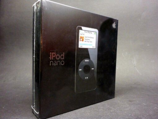 NEU Apple iPod nano 1GB black 1. Generation OVP ungeöffnet PA353LL/A schwarz 1G