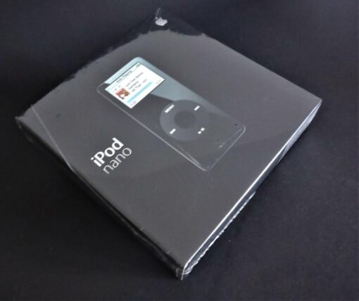 NEU Apple iPod nano 2GB black 1.Generation SEALED OVP MA099LL /A schwarz 1G 1st