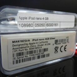 NEU Apple iPod nano BAUKNECHT selten 3. Generation 4GB silber 3G OVP MA9782ZD
