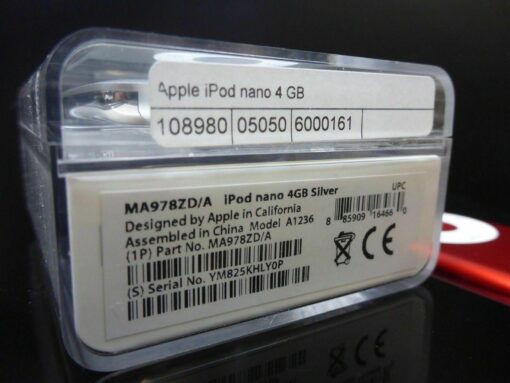 NEU Apple iPod nano BAUKNECHT selten 3. Generation 4GB silber 3G OVP MA9782ZD – Bild 4