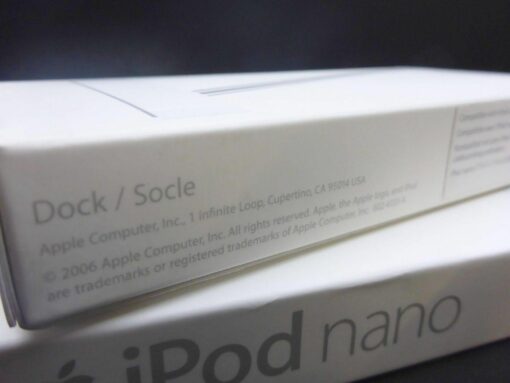 NEU Apple iPod nano Dock 2.Generation OVP MA594G/A Ladestation 2G Dockingstation – Bild 4