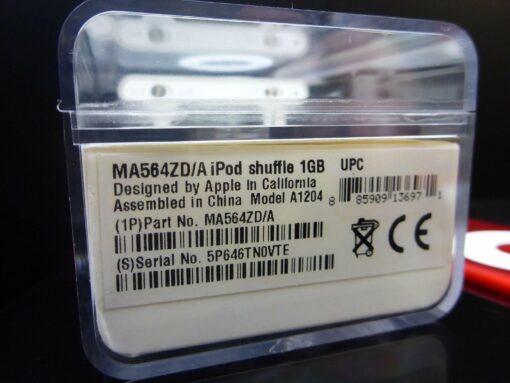 NEU Apple iPod shuffle 2. Generation 1GB OVP silber 2th MA564ZD/A NEU selten – Bild 4