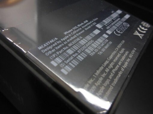 NEU OVP iPhone 3GS 8GB ungeöffnet    NEW SEALED   MC637AE verschweißt in Folie – Bild 5