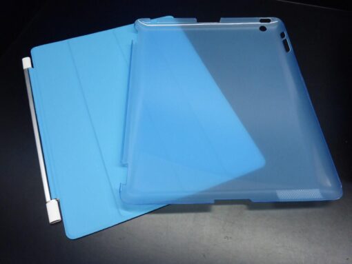 NEU für Apple iPad 2 3 4  Hülle blau vo & hi Case smart Cover Sleeve Schutzhülle