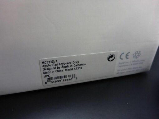 NEU iPad Keyboard Dock MC533D/A in OVP Apple Dockingstation G1 2 3 Ladestation – Bild 6