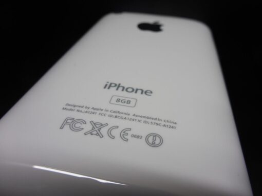 NEU iPhone 3G GB Backcover Rear Housing Akkudeckel Cover Rückseite WEIß Rahmen – Bild 8