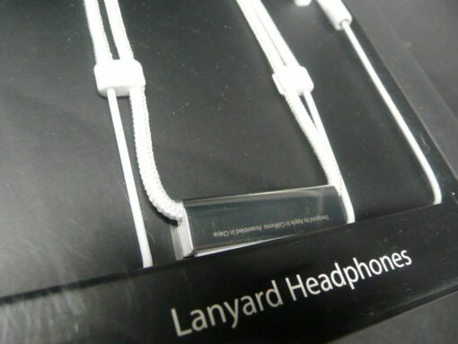 NEU iPod nano Kopfhörer MA093G/A Earphone Lanyard Headphone OVP ORIGINAL APPLE – Bild 3