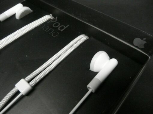 NEU iPod nano Kopfhörer MA093G/A Earphone Lanyard Headphone OVP ORIGINAL APPLE – Bild 4