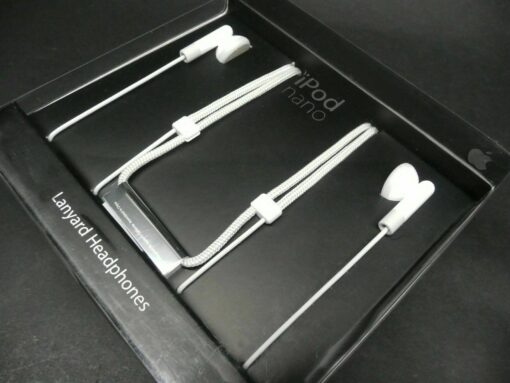 NEU iPod nano Kopfhörer MA093G/A Earphone Lanyard Headphone OVP ORIGINAL APPLE