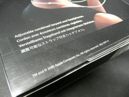 NEU iPod nano Kopfhörer MA093G/A Earphone Lanyard Headphone OVP ORIGINAL APPLE – Bild 7