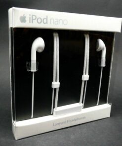 NEU iPod nano Kopfhörer MA597G/A Earphone Lanyard Headphone OVP ORIGINAL APPLE